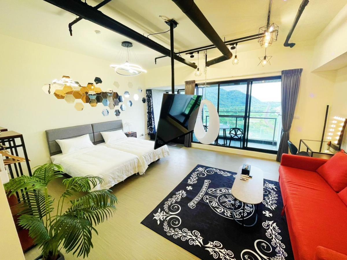 Toucheng Happyhouse頭城黑皮家 附早餐 Daire Dış mekan fotoğraf