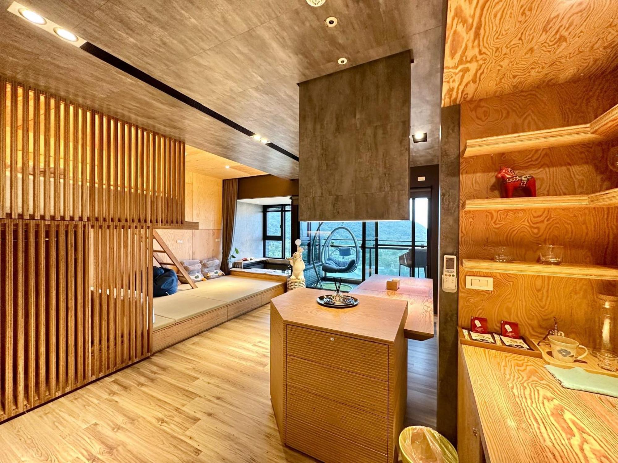 Toucheng Happyhouse頭城黑皮家 附早餐 Daire Dış mekan fotoğraf